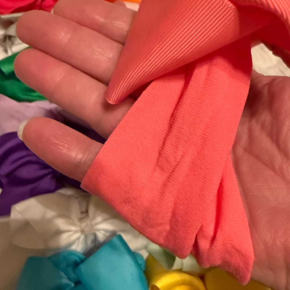 Colorful Hair Bow Set - Picture 2 of 3